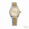 Rolex Datejust 31 Diamond Bezel Roman Dial