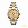 Rolex Datejust 36 Steel & Gold Diamond Dial Champagne 36mm