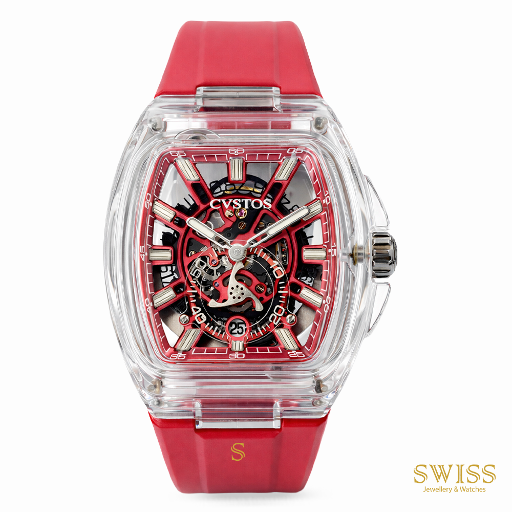 Cvstos Challenge Sealiner PS Sapphire Skeleton Watch