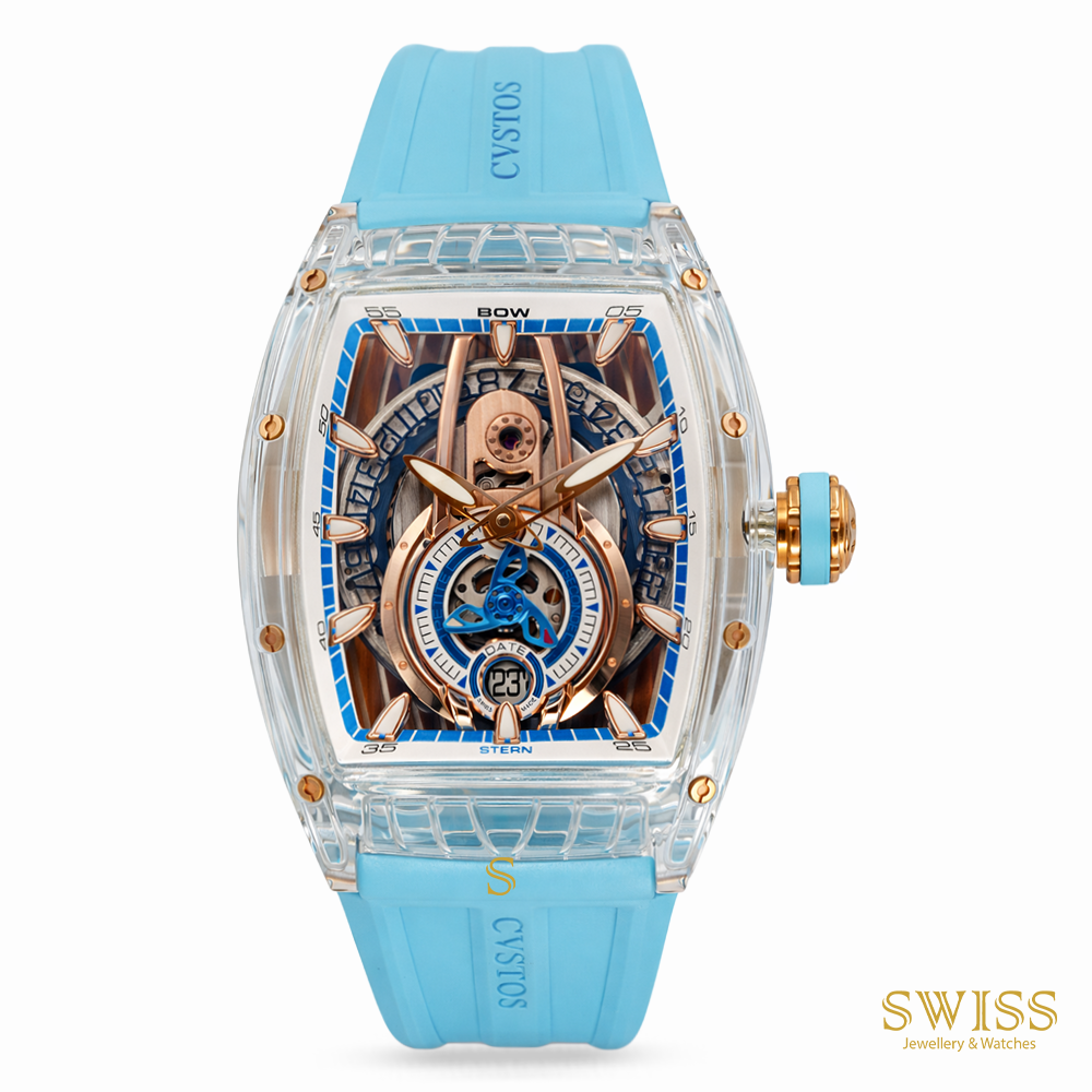 Cvstos Challenge BOW Stern Sapphire Tourbillon Watch