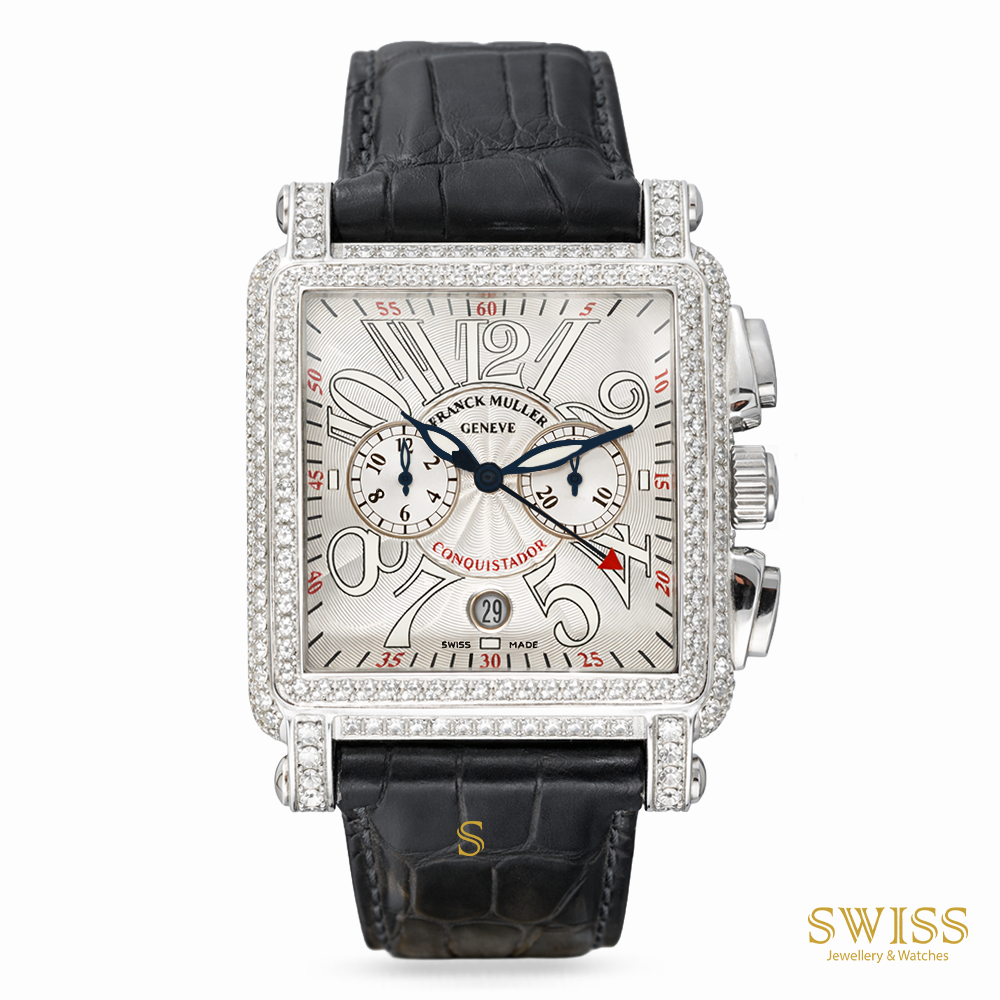 Franck Muller Conquistador Cortez Chronograph 10000 H CC Diamond Bespoke Edition