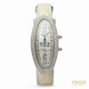 Corum Heritage Oval Dual Time Diamond Bezel