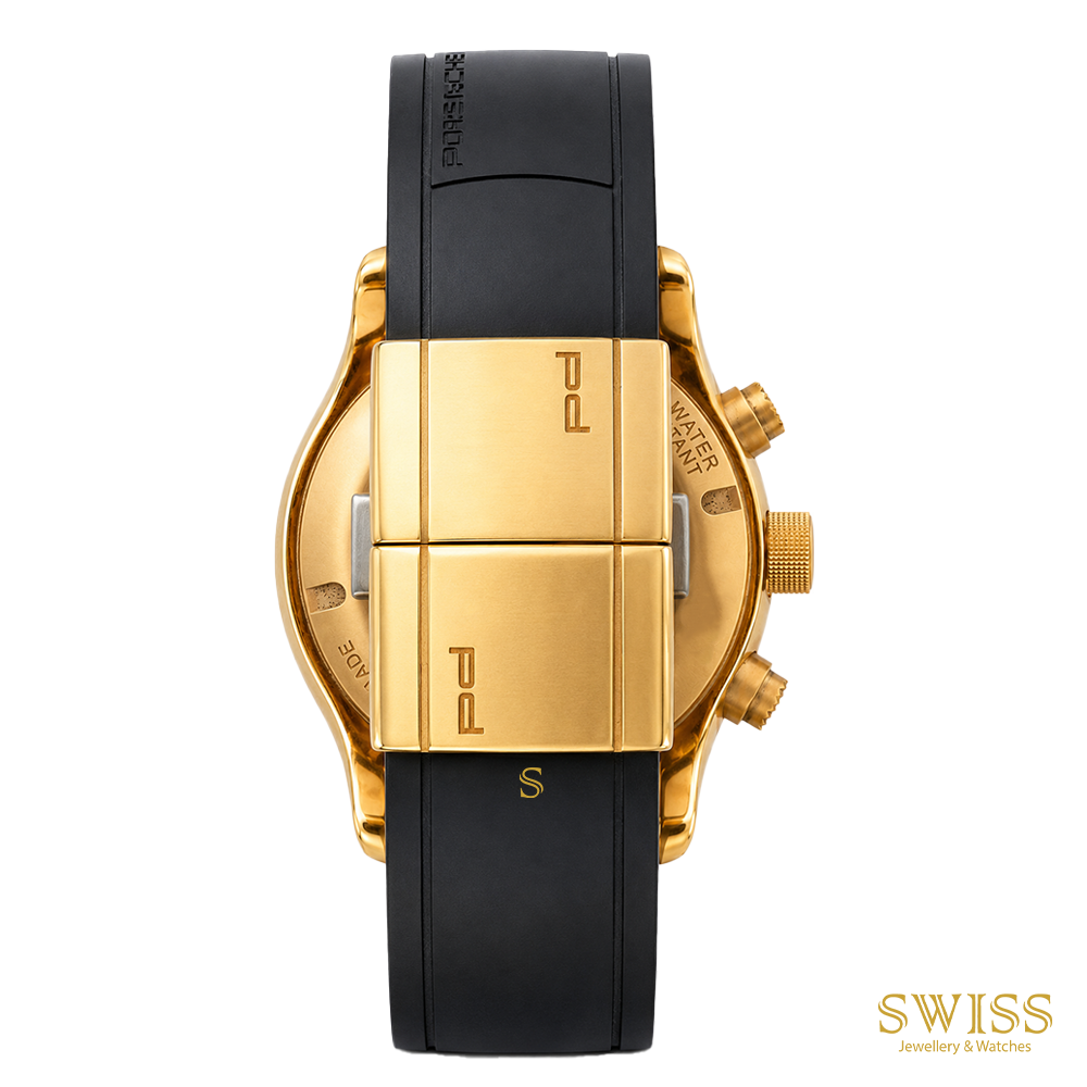 Porsche Design Dashboard Chronograph Gold PVD