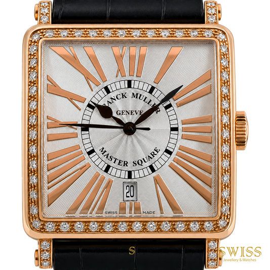 Franck Muller Master Square Diamond Rose Gold