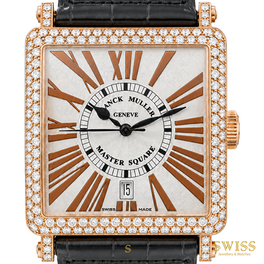 Franck Muller Master Square Rose Gold Diamond