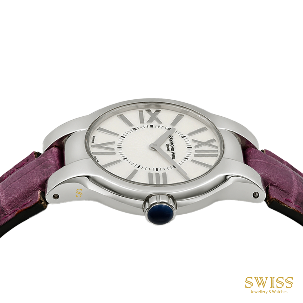 Raymond Weil Noemia Ladies Quartz Watch Purple Strap