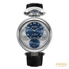 Bovet 19Thirty Fleurier Blue Dial Stainless Steel