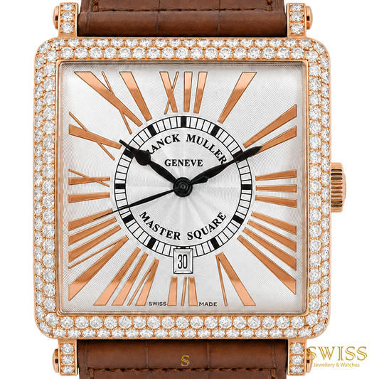 Franck Muller Master Square Diamond Rose Gold