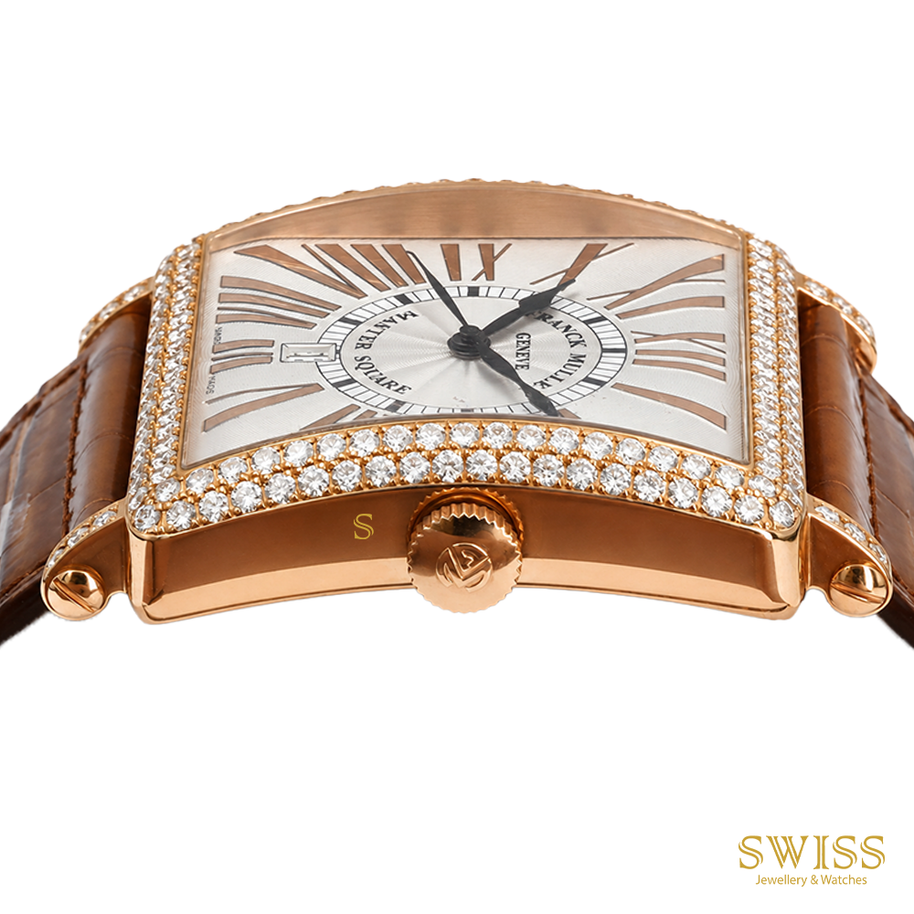 Franck Muller Master Square Diamond Rose Gold