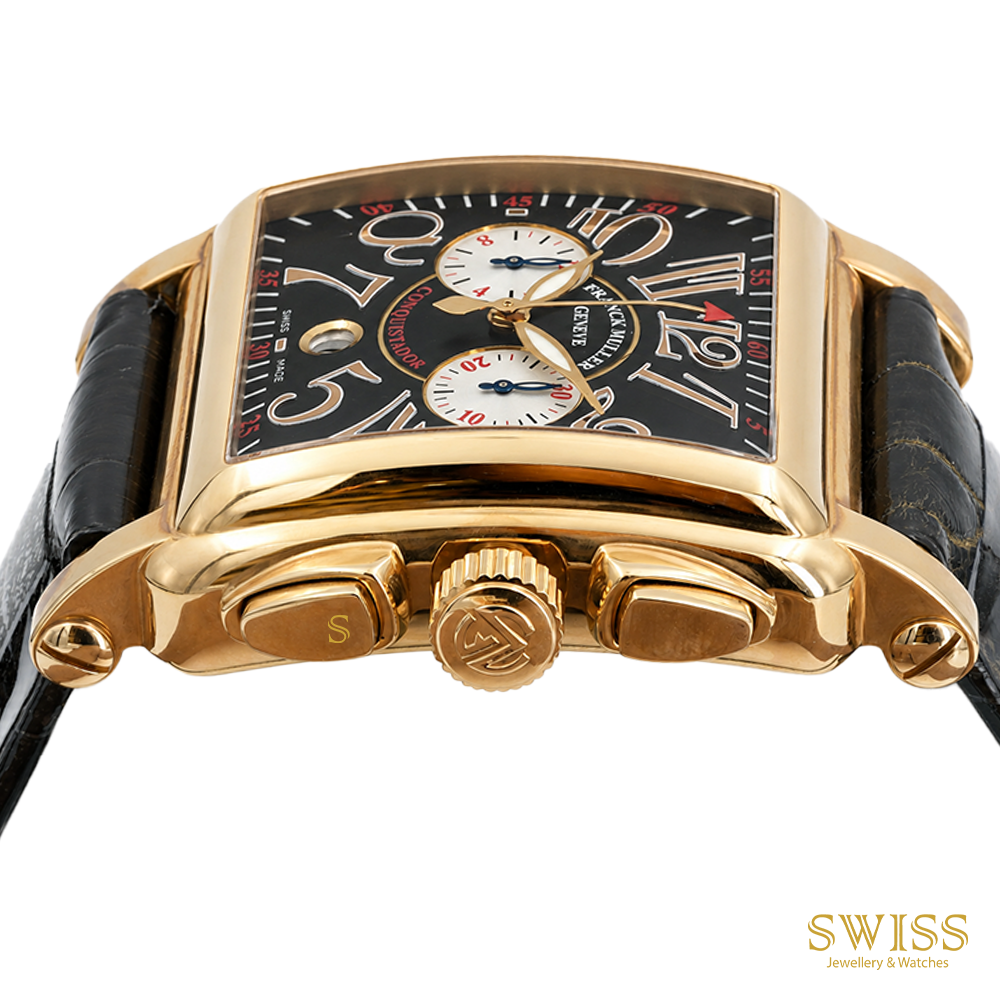 Franck Muller Conquistador Chronograph Rose Gold