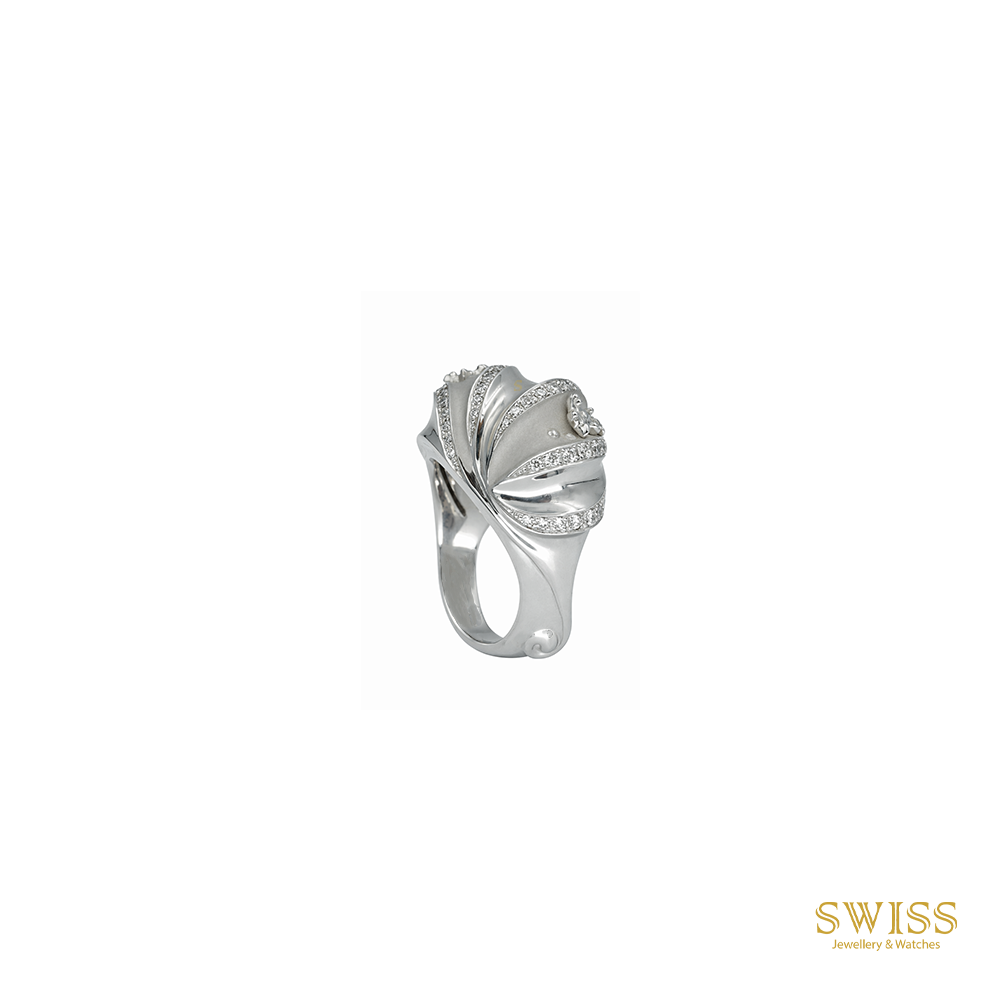 Carrera y Carrera Galaxy Diamond Ring White Gold DA12421