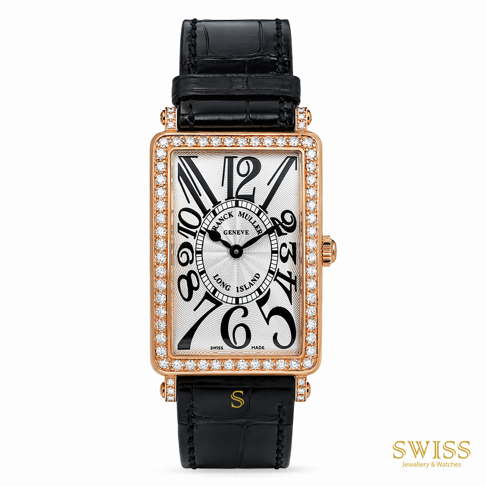 Franck Muller Long Island Diamond Rose Gold Quartz