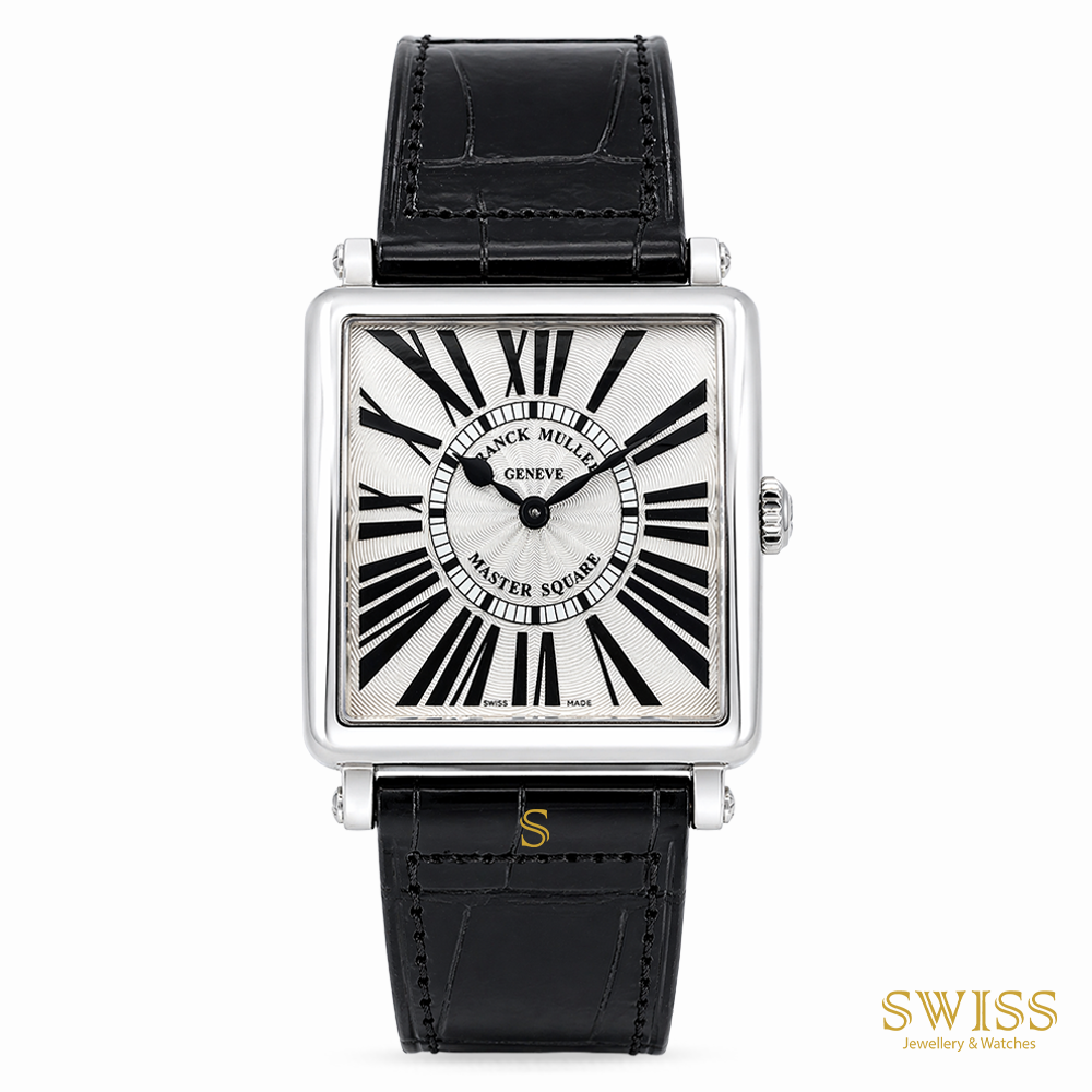 Franck Muller Master Square Stainless Steel Guilloché Dial