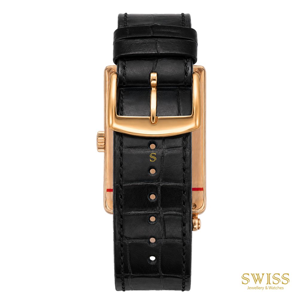 Franck Muller Long Island Black Dial Rose Gold