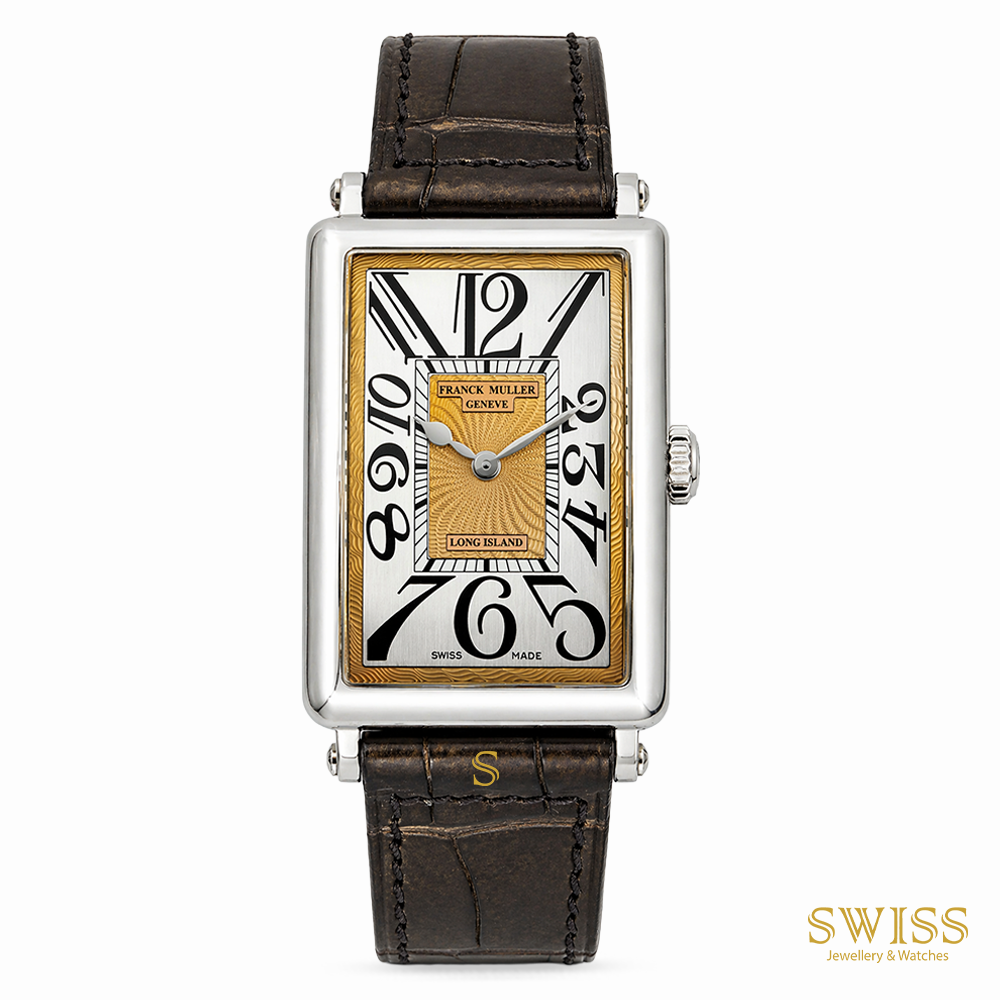 Franck Muller Long Island Two-Tone Guilloché Dial