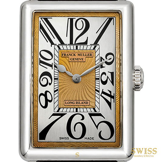 Franck Muller Long Island Two-Tone Guilloché Dial