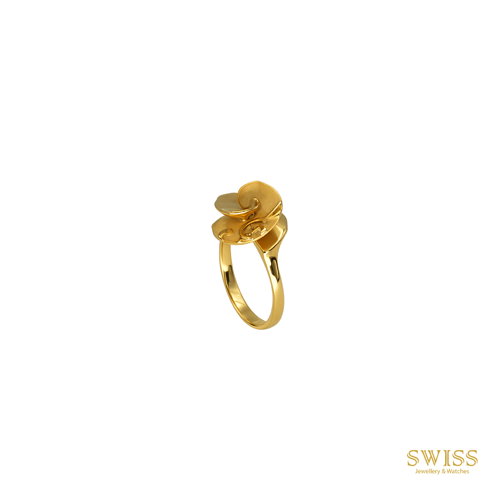 Carrera y Carrera Spiral Shell Gold Ring DA1252301