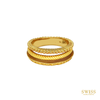 Carrera y Carrera Gold Trio Band Ring DA1270201