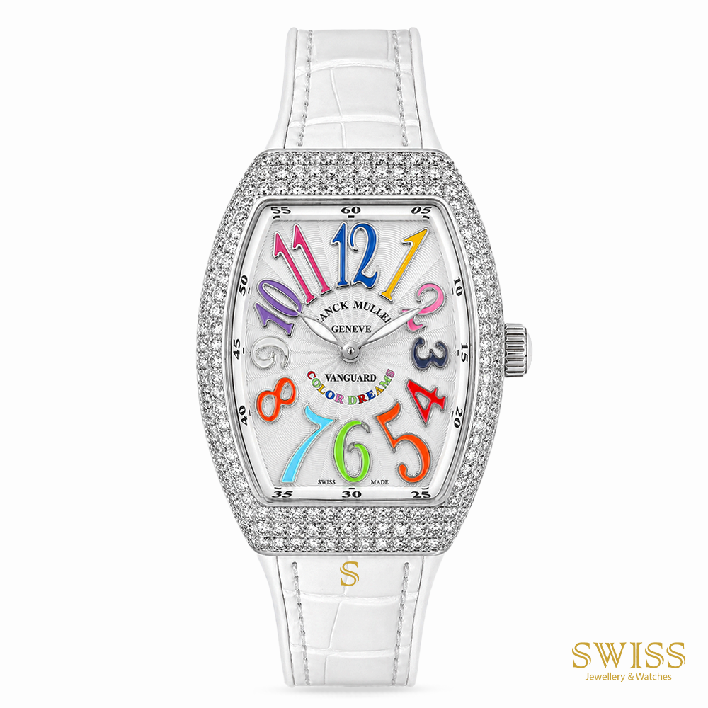 Franck Muller Vanguard Color Dreams Diamond Ladies Watch