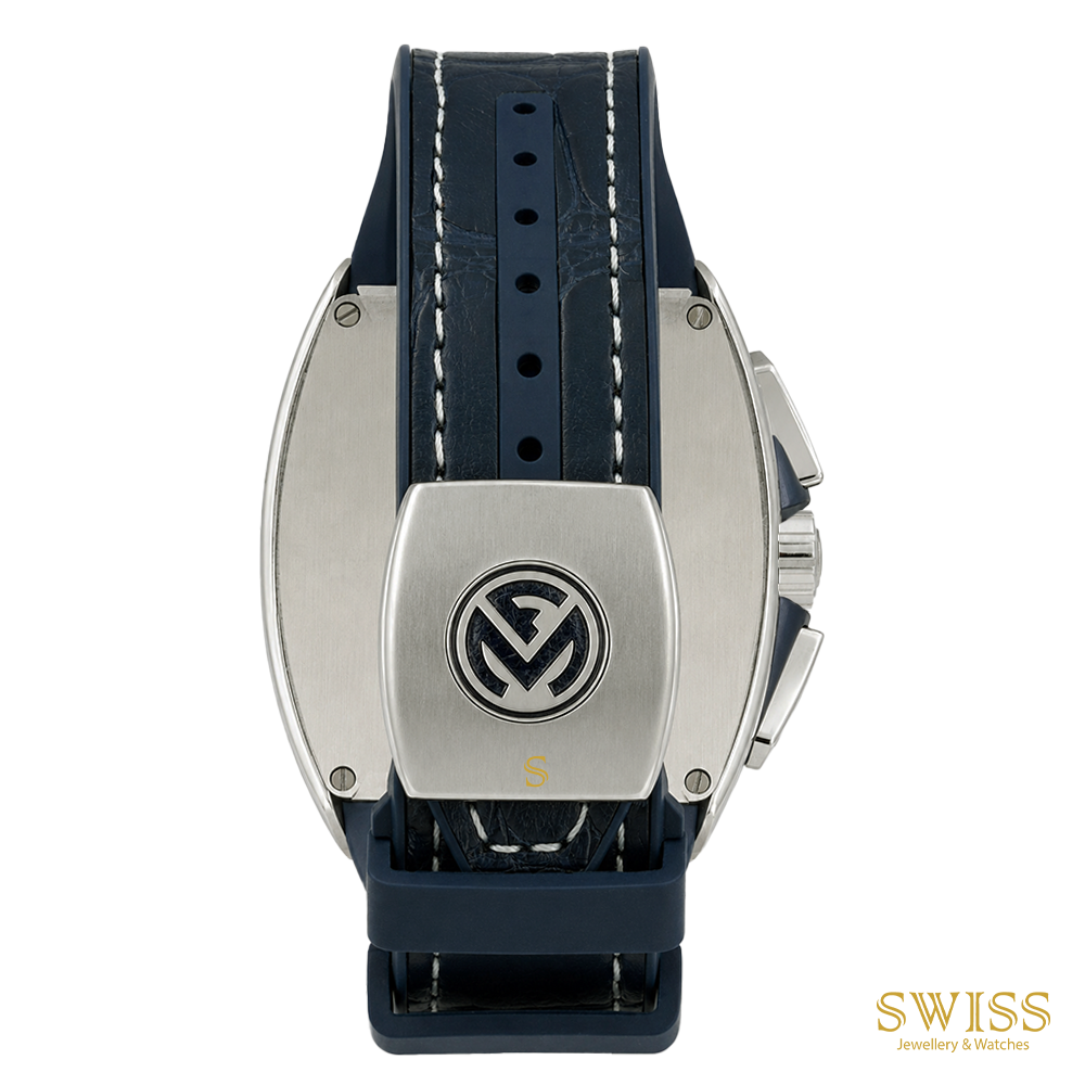 Franck Muller Vanguard Yachting Chronograph Blue Dial