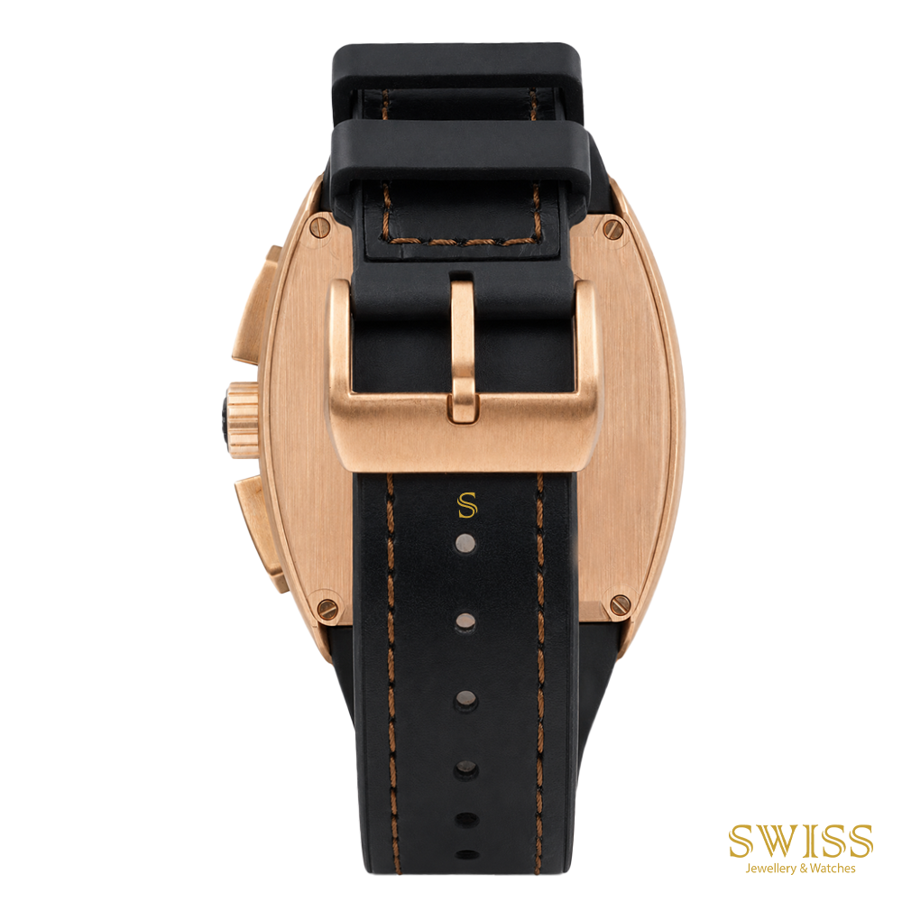 Franck Muller Vanguard Skeleton Chronograph Rose Gold