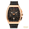Franck Muller Vanguard Chronograph Rose Gold Black Dial