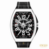 Franck Muller Vanguard Yachting Steel Black Dial