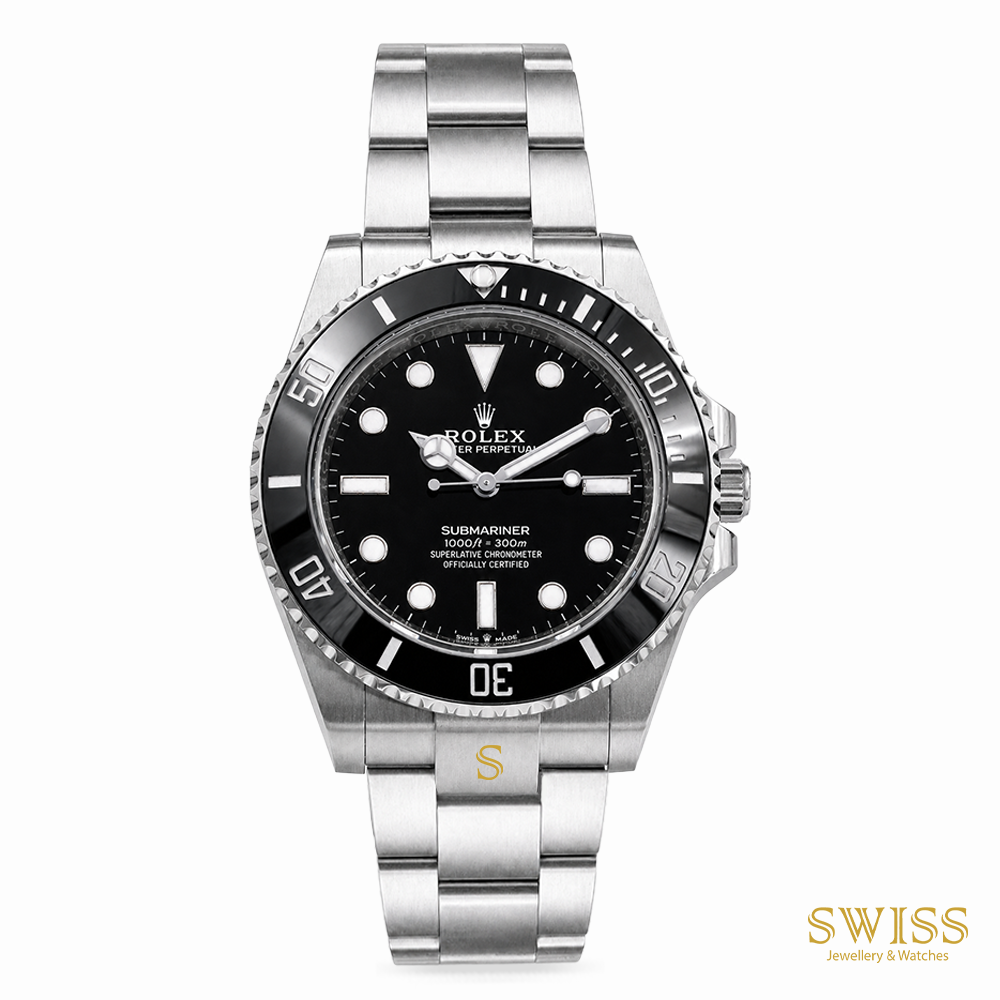 Rolex Submariner No Date Black Dial Oystersteel