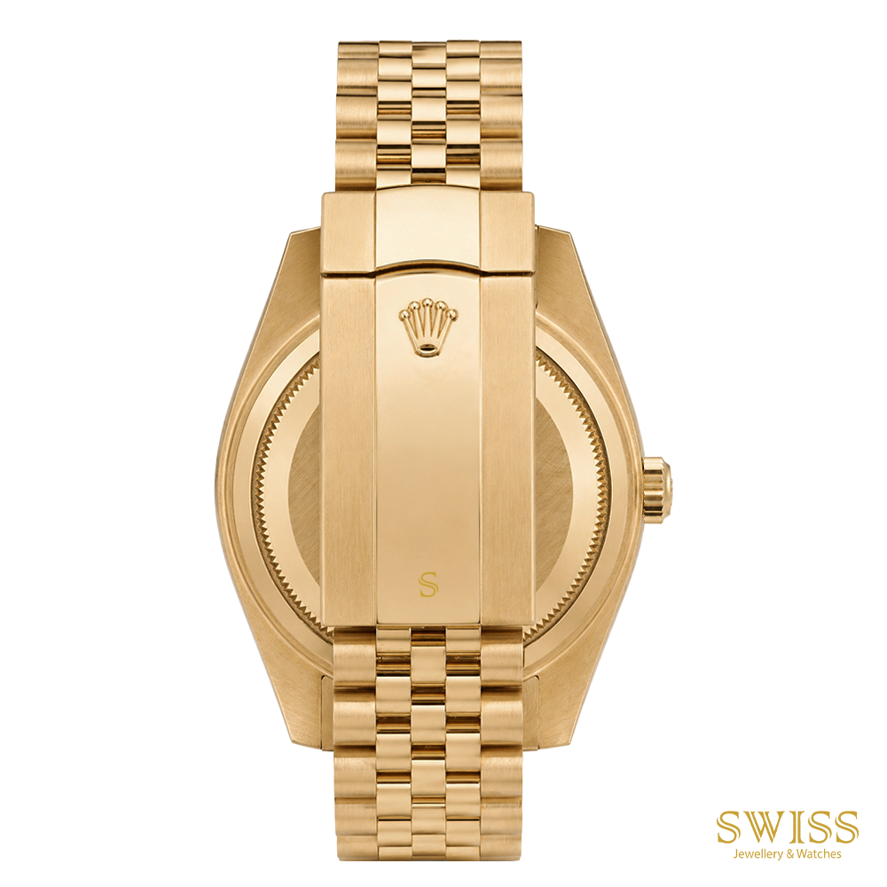 Rolex Sky-Dweller Yellow Gold Green Dial