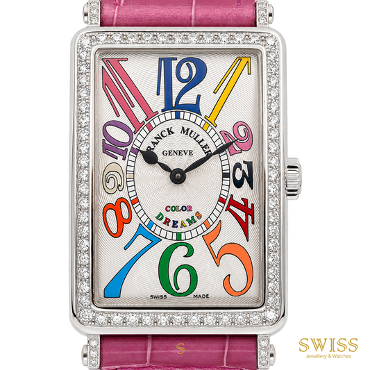 Franck Muller Long Island Color Dreams Diamond Bezel