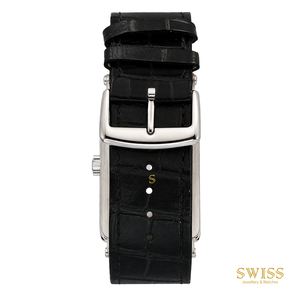 Franck Muller Long Island Diamond Bezel Silver Dial