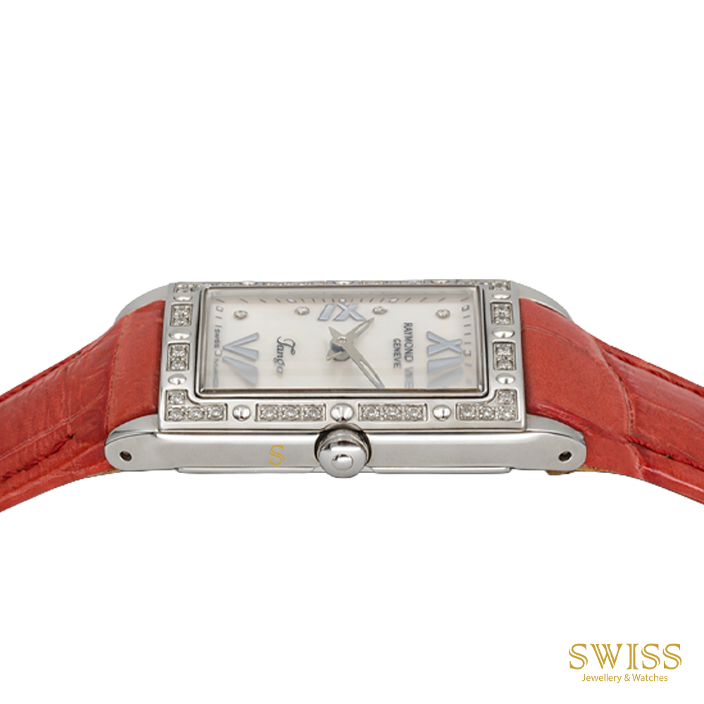 Raymond Weil Tango Rectangular Diamond Dial & Bezel