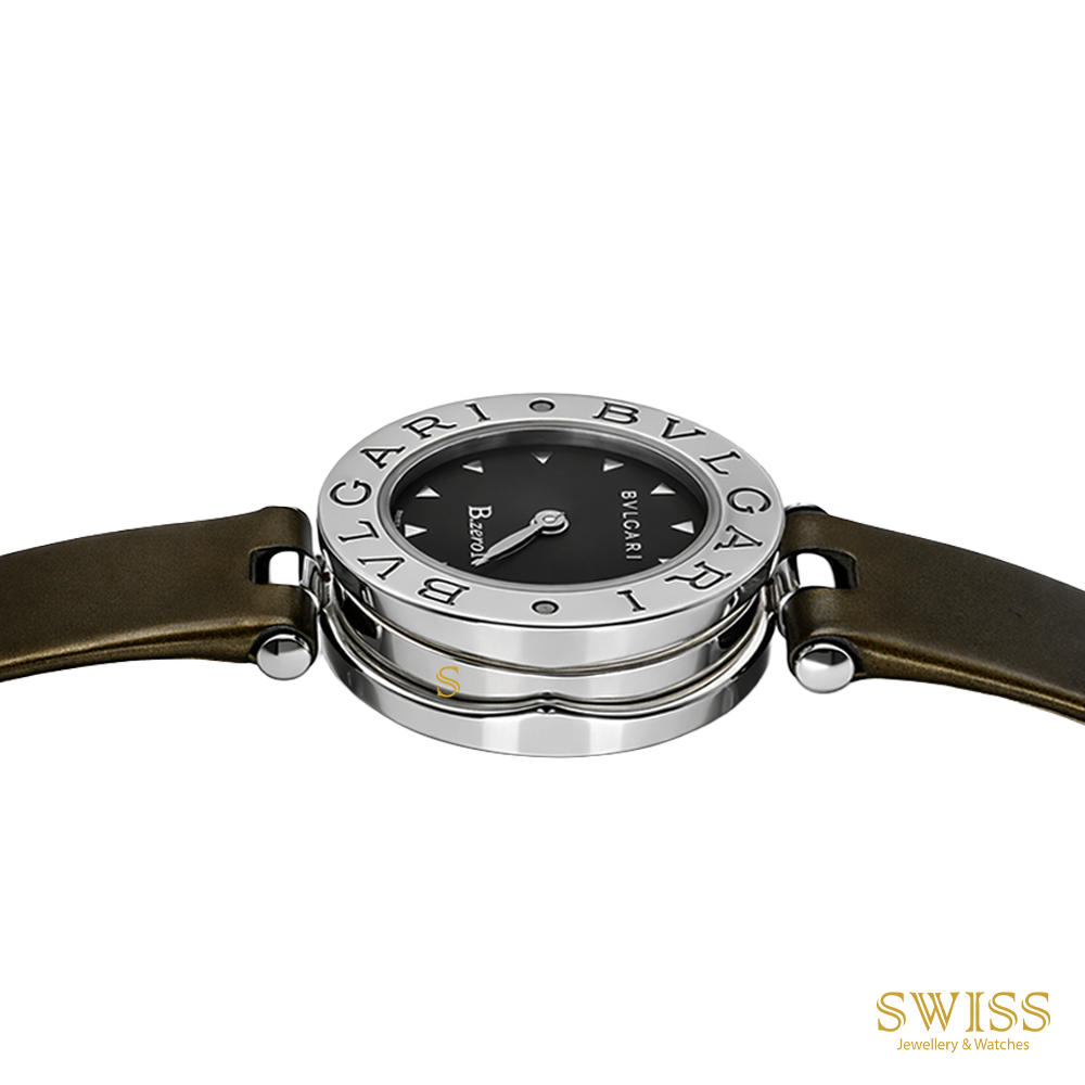 Bvlgari B.zero1 Black Dial Stainless Steel