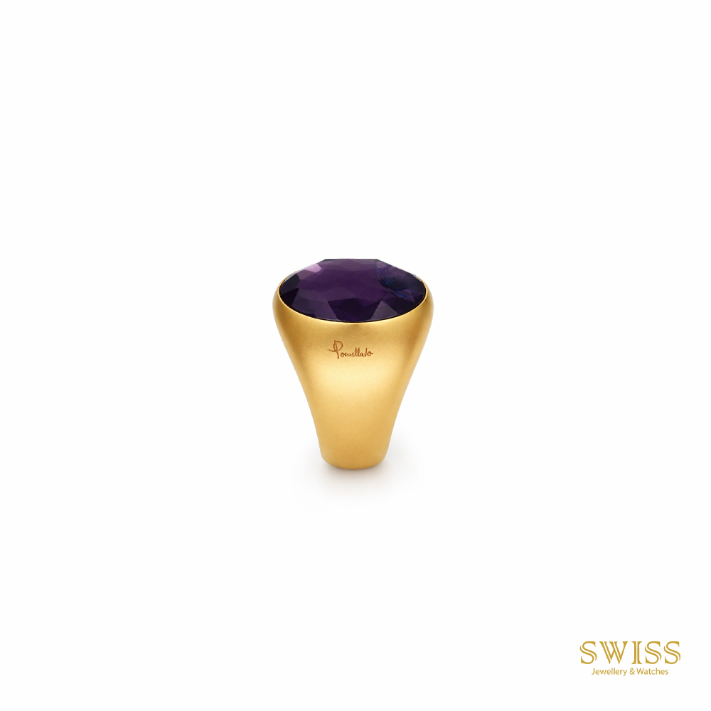 Pomellato Nudo Maxi Amethyst Ring 18K Gold