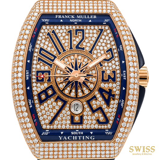 Franck Muller Vanguard Yachting Date Diamond