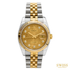 Rolex Datejust 36 Yellow Rolesor Gold Jubilee Computer Diamond Dial