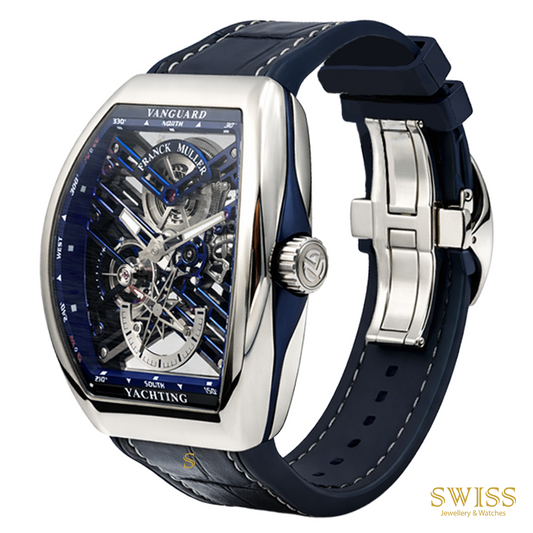 Franck Muller Vanguard Yachting Skeleton Blue Watch