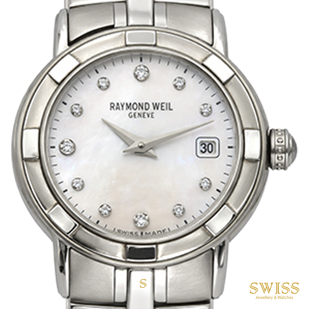 Raymond Weil Parsifal Mother of Pearl Diamond Ladies' Watch