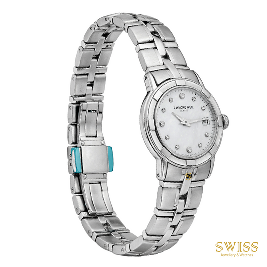 Raymond Weil Parsifal Mother of Pearl Diamond Ladies' Watch