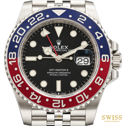 Rolex GMT-Master II "Pepsi" 40mm Oystersteel Jubilee Bracelet