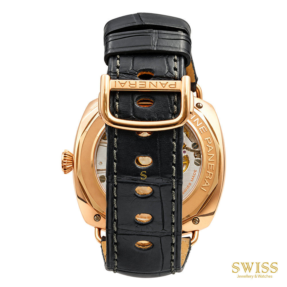 Panerai Radiomir 8 Days GMT Oro Rosso 45mm Blue Dial