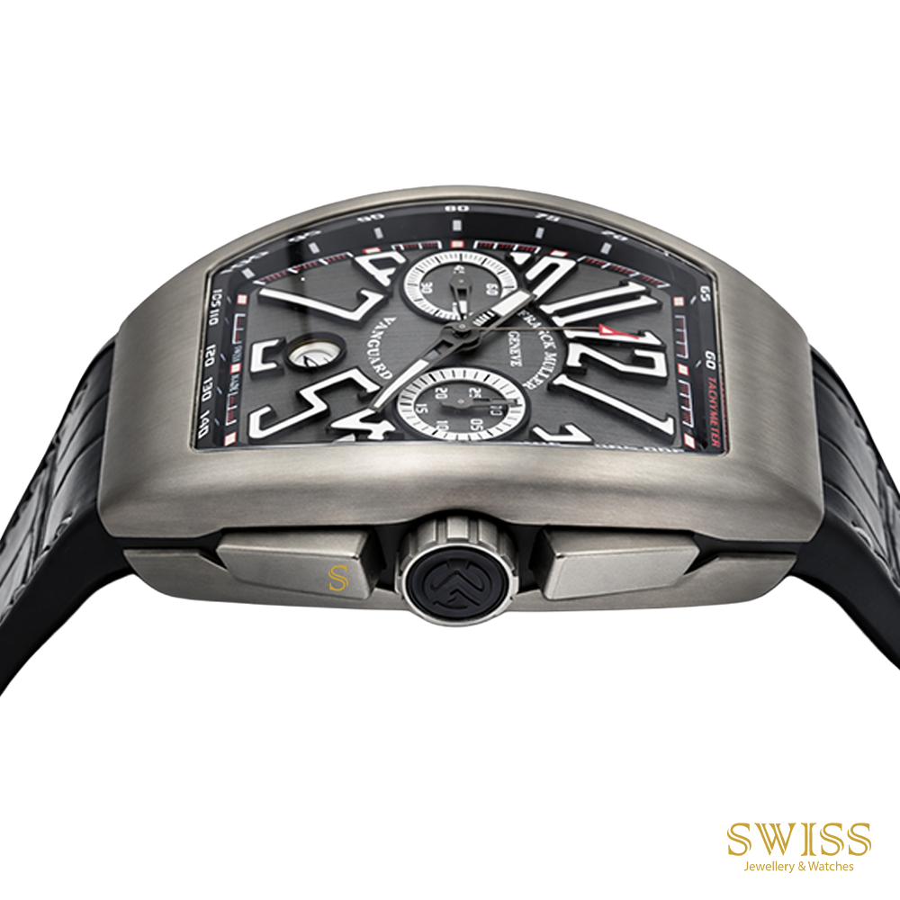 Franck Muller Vanguard Chronograph Titanium Brown Watch