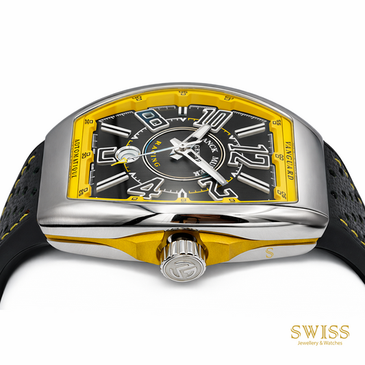 Franck Muller Vanguard Racing Yellow Automatic Watch