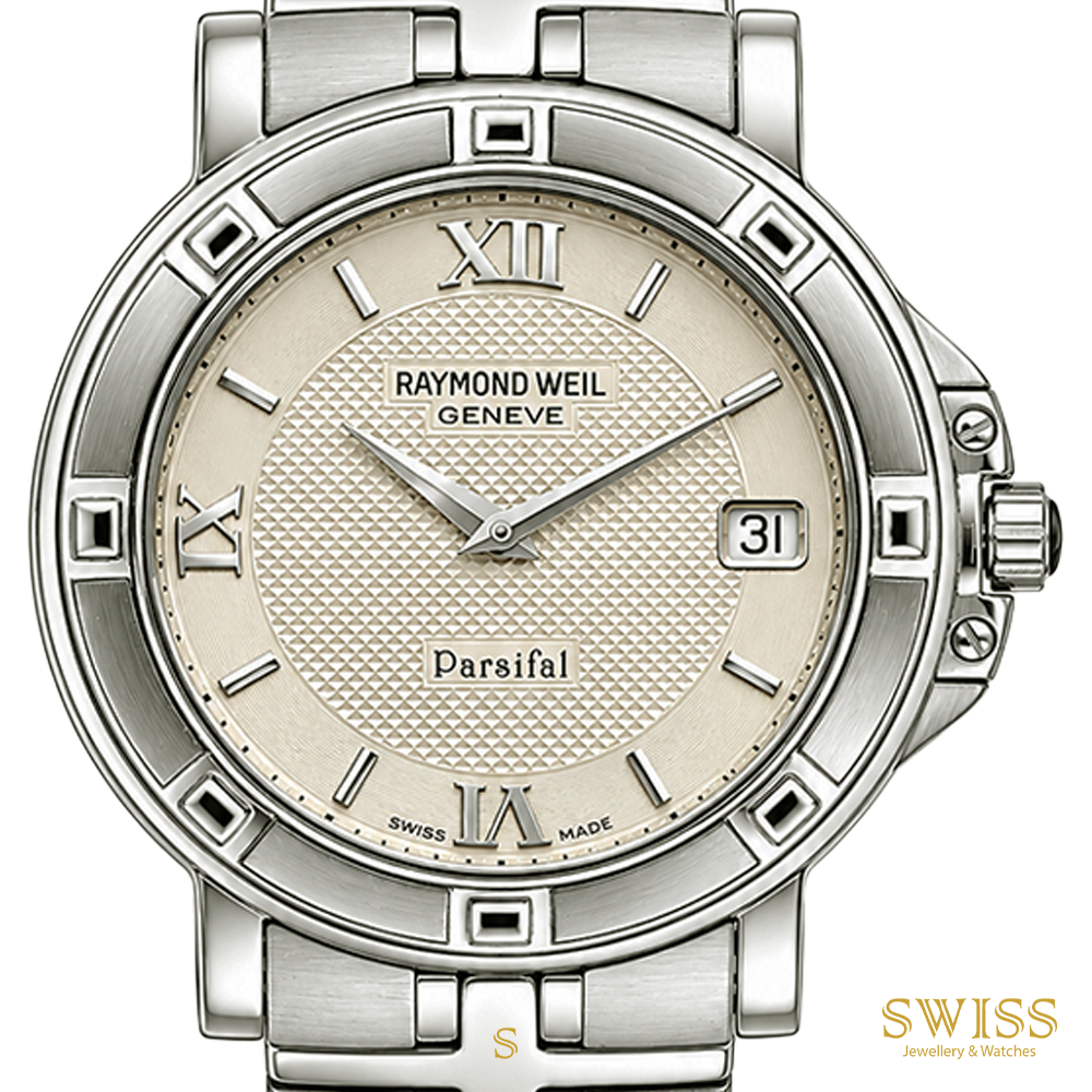Raymond Weil Parsifal Stainless Steel White Dial Men's Watch