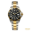 Rolex Submariner Date Steel Gold Black Dial