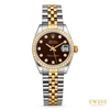 Rolex Datejust 31 Diamond Bezel Chocolate Dial