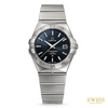 Omega Constellation 31 Blue Dial Steel Co-Axial
