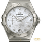 Omega Constellation 27mm MOP Diamond Dial Steel