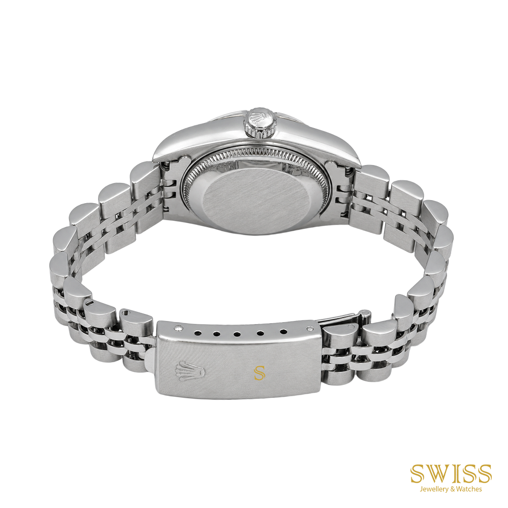 Rolex Lady Datejust 26 Steel Diamond Dial Watch