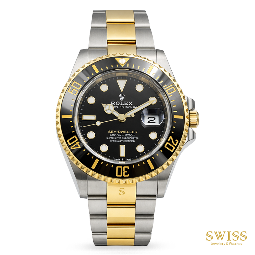 Rolex Sea-Dweller 126603 Steel & Gold Black Dial 43mm